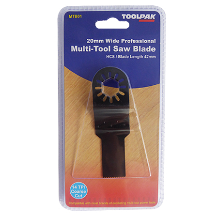 Multi-Tool Blade 20mm 14TPI Wide Toolpak 